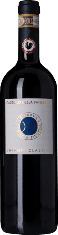 37,95 € Envio grátis | Vinho tinto Castello della Paneretta Torre a Destra D.O.C.G. Chianti Classico Tuscany Itália Sangiovese Garrafa 75 cl