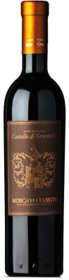 25,95 € 送料無料 | 甘口ワイン Castello di Grumello Passito D.O.C. Valcalepio ロンバルディア イタリア Moscato — モスカート ミディアムボトル 50 cl
