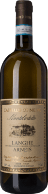 15,95 € 免费送货 | 白酒 Castello di Neive Montebertotto D.O.C. Langhe 皮埃蒙特 意大利 Arneis 瓶子 75 cl