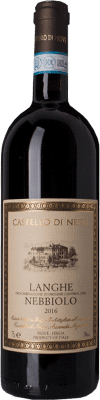 21,95 € Spedizione Gratuita | Vino Rosso Castello di Neive D.O.C. Langhe Piemonte Italia Nebbiolo 75 cl