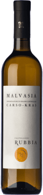 45,95 € Бесплатная доставка | Белое вино Castello di Rubbia D.O.C. Carso Фриули-Венеция-Джулия Италия Malvasía бутылка 75 cl