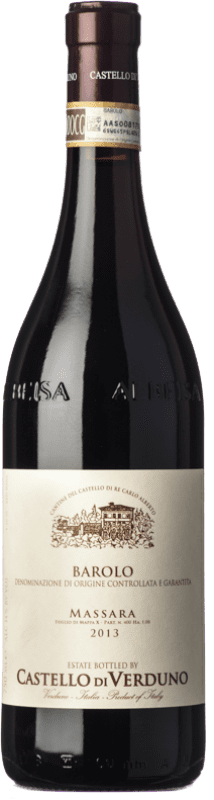 52,95 € Free Shipping | Red wine Castello di Verduno Massara D.O.C.G. Barolo Piemonte Italy Nebbiolo Bottle 75 cl