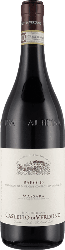 97,95 € 免费送货 | 红葡萄酒 Castello di Verduno Massara D.O.C.G. Barolo 皮埃蒙特 意大利 Nebbiolo — 内比奥罗 75 cl