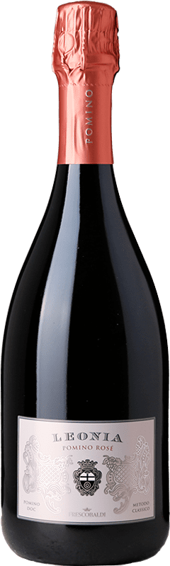 42,95 € Envoi gratuit | Vin Mousseux Rosé Marchesi de' Frescobaldi Castello Leonia Brut Rosé D.O.C. Pomino Toscane Italie Pinot Noir Bouteille 75 cl