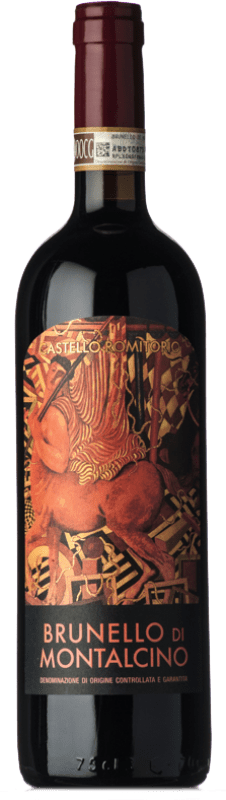 69,95 € Free Shipping | Red wine Castello Romitorio D.O.C.G. Brunello di Montalcino Tuscany Italy Sangiovese Bottle 75 cl