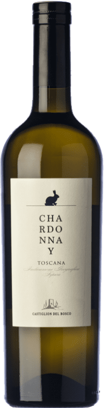 15,95 € Envío gratis | Vino blanco Ca' del Bosco I.G.T. Toscana Toscana Italia Chardonnay Botella 75 cl