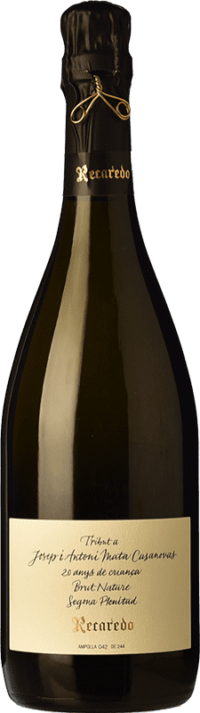 316,95 € Envoi gratuit | Vin Mousseux Blanc Recaredo Tribut Segona Plenitud Brut Nature 1996 D.O. Cava Espagne Xarel·lo, Chardonnay Bouteille 75 cl