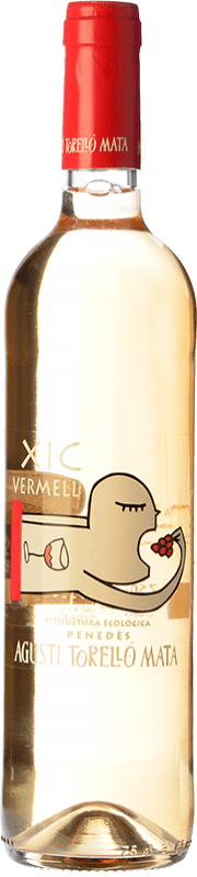 6,95 € 送料無料 | ロゼワイン Agustí Torelló Xic Vermell 若い D.O. Penedès カタロニア スペイン Xarel·lo Vermell ボトル 75 cl