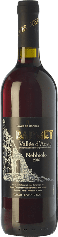 17,95 € Kostenloser Versand | Rotwein Caves de Donnas Barmet D.O.C. Valle d'Aosta Valle d'Aosta Italien Nebbiolo Flasche 75 cl