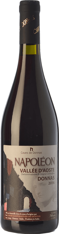 24,95 € Бесплатная доставка | Красное вино Caves de Donnas Napoléon D.O.C. Valle d'Aosta Валле д'Аоста Италия Nebbiolo бутылка 75 cl