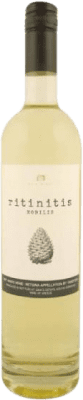 12,95 € 免费送货 | 白酒 Gaia Ritinilis Nobilis I.G. Retsina 希腊 Rhoditis 瓶子 75 cl