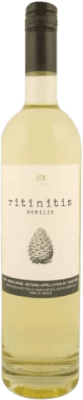12,95 € Kostenloser Versand | Weißwein Gaia Ritinilis Nobilis I.G. Retsina Griechenland Rhoditis 75 cl