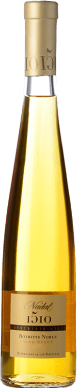 39,95 € Kostenloser Versand | Süßer Wein Nadal 1510 Botrytis Noble D.O. Penedès Katalonien Spanien Macabeo Halbe Flasche 37 cl