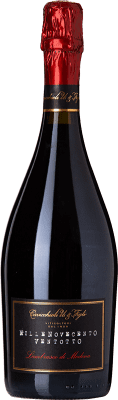 7,95 € Free Shipping | Red wine Cavicchioli Lambrusco D.O.C. Modena Emilia-Romagna Italy Lambrusco di Sorbara, Lambrusco Salamino, Lambrusco Grasparossa Bottle 75 cl