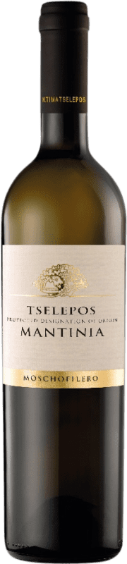 12,95 € Envío gratis | Vino blanco Ktima Tselepos A.O.P. Mantinia Peloponeso Grecia Moschofilero Botella 75 cl