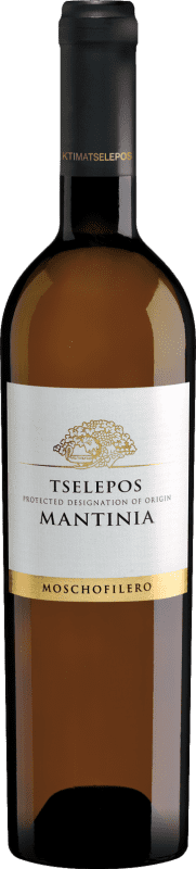 14,95 € Envío gratis | Vino Blanco Ktima Tselepos A.O.P. Mantinia Peloponeso Grecia Moschofilero Eco — Ecológico Botella 75 cl