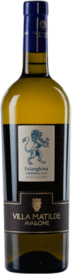 12,95 € Free Shipping | White wine Villa Matilde Rocca dei Leoni I.G.T. Irpinia Falanghina Campania Italy Falanghina Bottle 75 cl