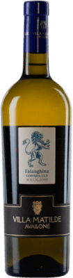 13,95 € Envío gratis | Vino blanco Villa Matilde Rocca dei Leoni I.G.T. Campania Campania Italia Falanghina Botella 75 cl