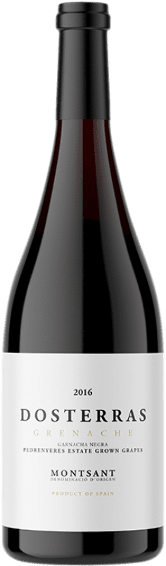 22,95 € 免费送货 | 红酒 Dosterras Tinto 岁 D.O. Montsant 加泰罗尼亚 西班牙 Grenache 瓶子 75 cl