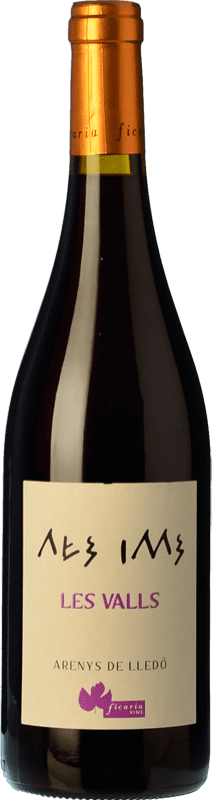 11,95 € Free Shipping | Red wine Ficaria Les Valls Tinto Roble Spain Grenache Bottle 75 cl