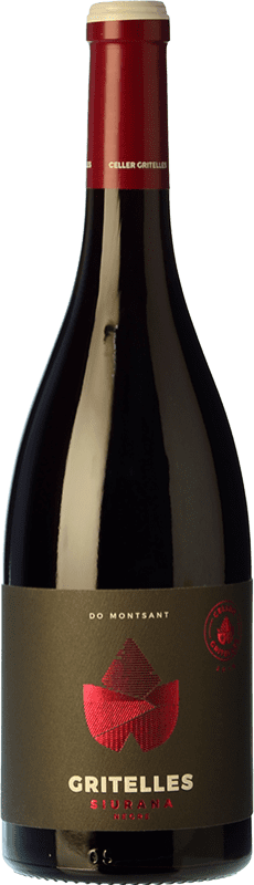 18,95 € 送料無料 | 赤ワイン Gritelles Siurana Negre 若い D.O. Montsant カタロニア スペイン Carignan ボトル 75 cl