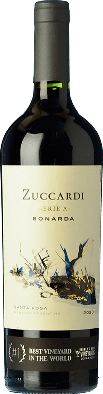 17,95 € Free Shipping | Red Wine Zuccardi Serie A I.G. Valle de Uco Mendoza Argentina Bonarda Bottle 75 cl