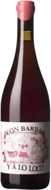 17,95 € Бесплатная доставка | Розовое вино Mas Candí Con barbas y a lo loco D.O. Penedès Каталония Испания Sumoll, Xarel·lo бутылка 75 cl