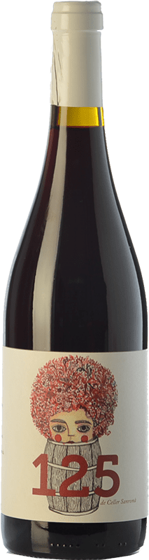 16,95 € 免费送货 | 红酒 Sanromà 125 橡木 D.O. Tarragona 加泰罗尼亚 西班牙 Tempranillo 瓶子 75 cl