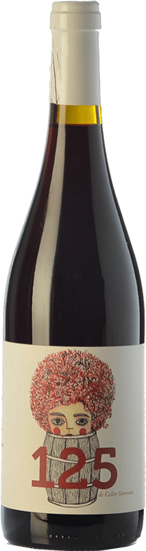 16,95 € Envio grátis | Vinho tinto Sanromà 125 Carvalho D.O. Tarragona Catalunha Espanha Tempranillo Garrafa 75 cl