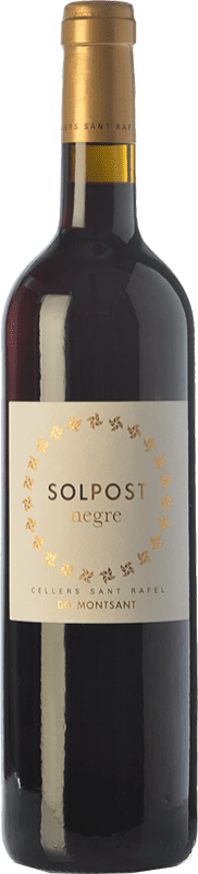 7,95 € Spedizione Gratuita | Vino Rosso Sant Rafel Solpost Giovane D.O. Montsant Catalogna Spagna Merlot, Garnacha — Grenache, Cariñena — Carignano 75 cl