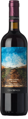 23,95 € Free Shipping | Red wine Centopassi Pietre a Purtedda da Ginestra I.G.T. Terre Siciliane Sicily Italy Nerello Mascalese, Nocera Bottle 75 cl