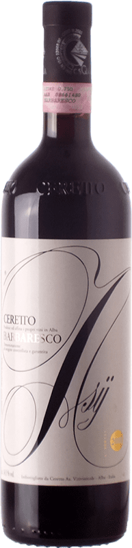 37,95 € Kostenloser Versand | Rotwein Ceretto Asij D.O.C.G. Barbaresco Piemont Italien Nebbiolo Flasche 75 cl