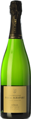 218,95 € Kostenloser Versand | Weißer Sekt Agrapart Grand Cru Vénus Brut Natur A.O.C. Champagne Champagner Frankreich Chardonnay Flasche 75 cl