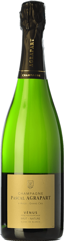 208,95 € Бесплатная доставка | Белое игристое Agrapart Grand Cru Vénus Природа Брута A.O.C. Champagne шампанское Франция Chardonnay бутылка 75 cl