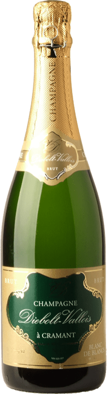 38,95 € Бесплатная доставка | Белое игристое Diebolt-Vallois Blanc de Blancs Резерв A.O.C. Champagne шампанское Франция Chardonnay бутылка 75 cl