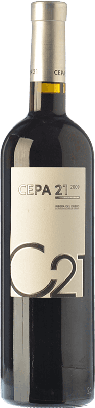 39,95 € Kostenloser Versand | Rotwein Cepa 21 D.O. Ribera del Duero Kastilien und León Spanien Tempranillo Magnum-Flasche 1,5 L