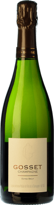 63,95 € Kostenloser Versand | Weißer Sekt Gosset Extra Brut A.O.C. Champagne Champagner Frankreich Spätburgunder, Chardonnay, Pinot Meunier Flasche 75 cl