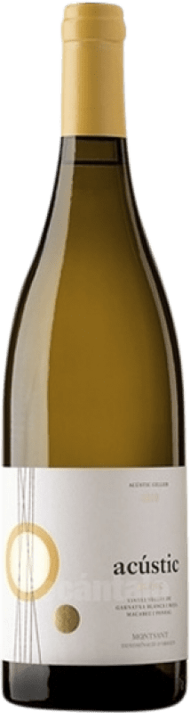 29,95 € Envio grátis | Vinho branco Acústic Blanc D.O. Montsant Catalunha Espanha Grenache Tintorera, Grenache Branca, Macabeo, Pensal Branca Garrafa Magnum 1,5 L