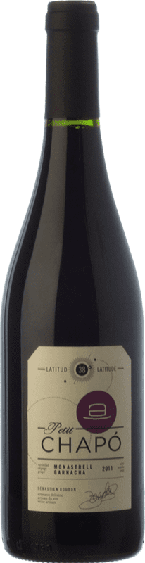 7,95 € 送料無料 | 赤ワイン Chapó Petit オーク D.O. Alicante バレンシアのコミュニティ スペイン Grenache, Monastrell ボトル 75 cl