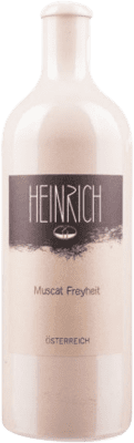 32,95 € Envio grátis | Vinho branco Heinrich Muscat Freyheit I.G. Burgenland Burgenland Áustria Pinot Branco, Mascate Ottonel Garrafa 75 cl
