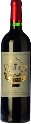 18,95 € 送料無料 | 赤ワイン Château de Bourron 高齢者 A.O.C. Côtes de Castillon ボルドー フランス Merlot, Cabernet Franc ボトル 75 cl