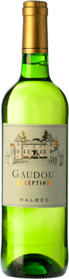 15,95 € Envio grátis | Vinho branco Château de Gaudou Exception França Malbec Garrafa 75 cl