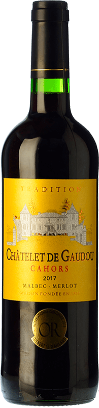 13,95 € Envoi gratuit | Vin Rouge Château de Gaudou Traditionnelle Crianza A.O.C. Cahors Piémont France Merlot, Malbec, Tannat Bouteille 75 cl