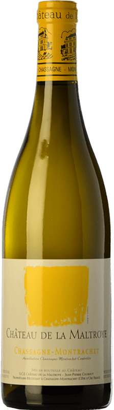 78,95 € Envio grátis | Vinho branco Château de La Maltroye Blanc Crianza A.O.C. Chassagne-Montrachet Borgonha França Chardonnay Garrafa 75 cl