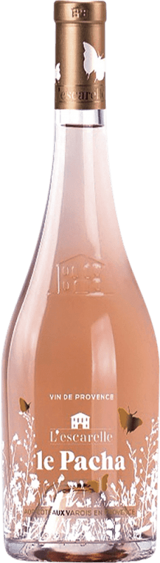 23,95 € Kostenloser Versand | Rosé-Wein Château de l'Escarelle Le Pacha Rosé A.O.C. Côtes de Provence Provence Frankreich Syrah, Grenache, Cinsault Flasche 75 cl