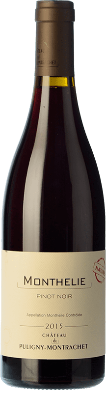 41,95 € Free Shipping | Red wine Château de Puligny-Montrachet Brut Nature Aged A.O.C. Monthélie Burgundy France Pinot Black Bottle 75 cl