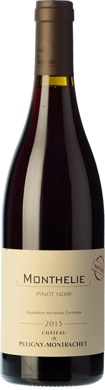 43,95 € Free Shipping | Red Wine Château de Puligny-Montrachet Brut Nature Crianza — Aged A.O.C. Monthélie Burgundy France Pinot Noir 75 cl
