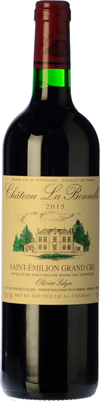 23,95 € Envio grátis | Vinho tinto Château La Bonnelle Crianza A.O.C. Saint-Émilion Grand Cru Bordeaux França Merlot, Cabernet Franc Garrafa 75 cl