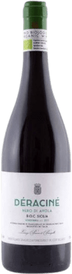 16,95 € Envío gratis | Vino tinto Baroni di Pianogrillo Dèracinè D.O.C. Sicilia Sicilia Italia Nero d'Avola Ecológico Botella 75 cl