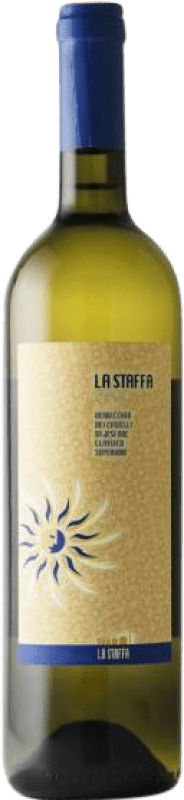 13,95 € 免费送货 | 白酒 La Staffa Classico Superiore D.O.C. Verdicchio dei Castelli di Jesi 马尔凯 意大利 Verdicchio 瓶子 75 cl